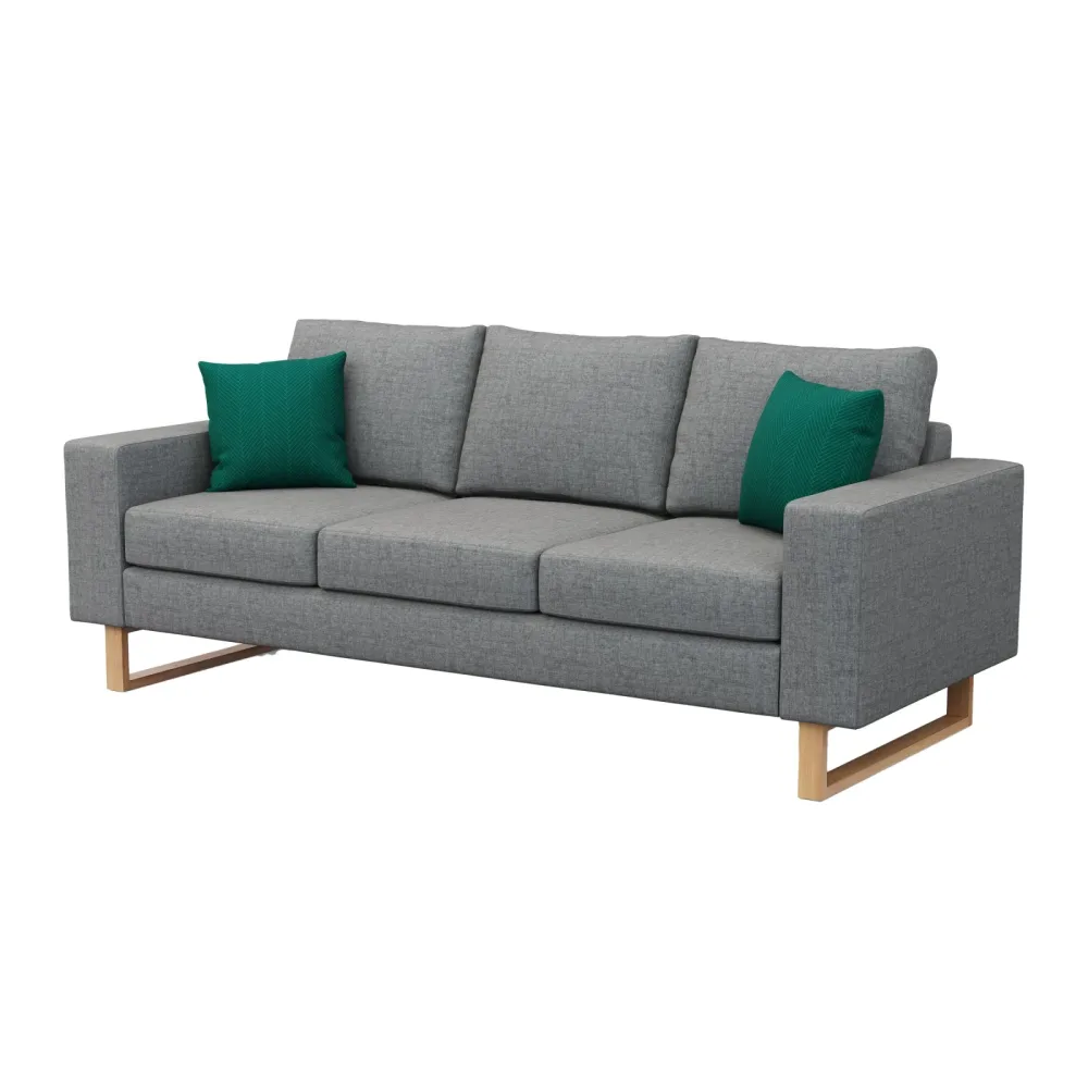 Sofa RONNY 3-Sitzer grau