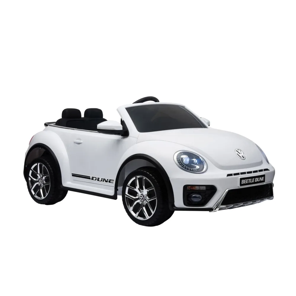Elektroauto Kinder VW Käfer weiss