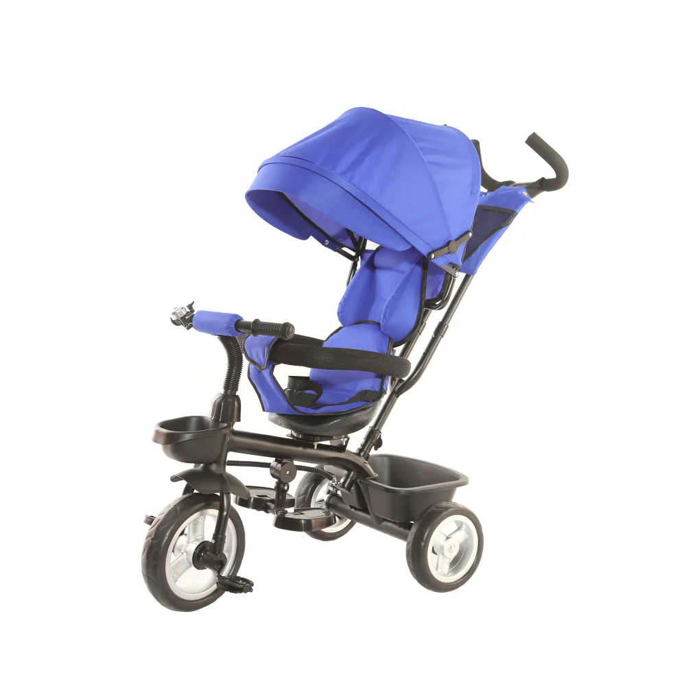 Dreirad Kinderwagen YUKI 2-in-1 dunkelblau