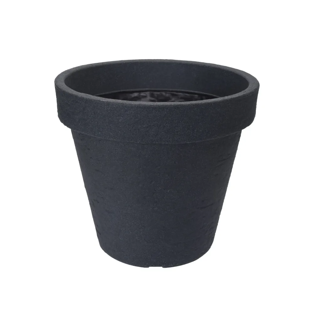 Blumentopf anthrazit 25 cm