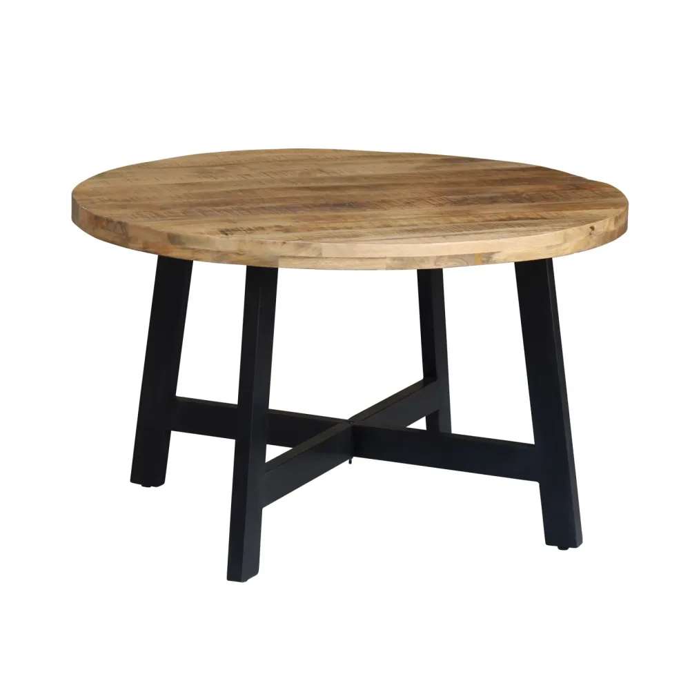 Esstisch Holz THIBAUT rund 130 cm
