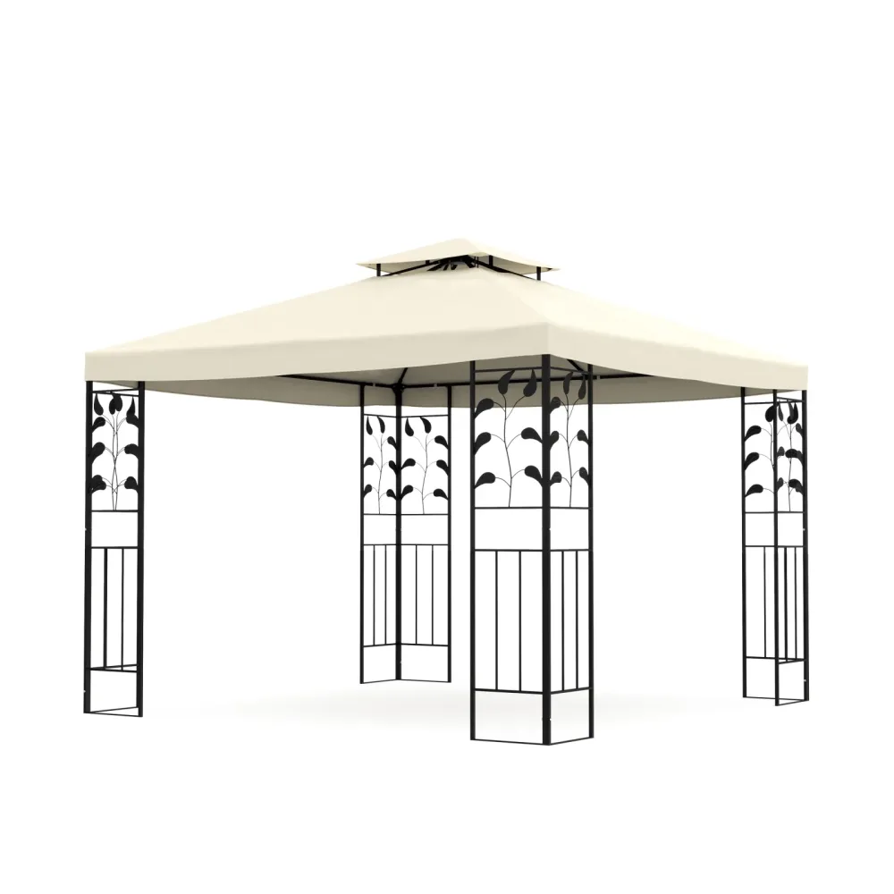 Gartenpavillon LILIA 3 x 3 m beige