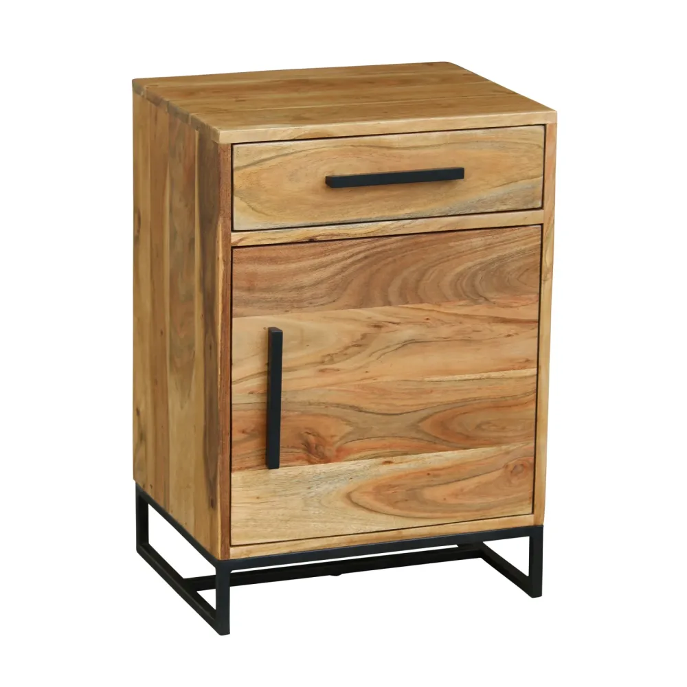 Nachttisch Holz HILLA 45 x 65 cm