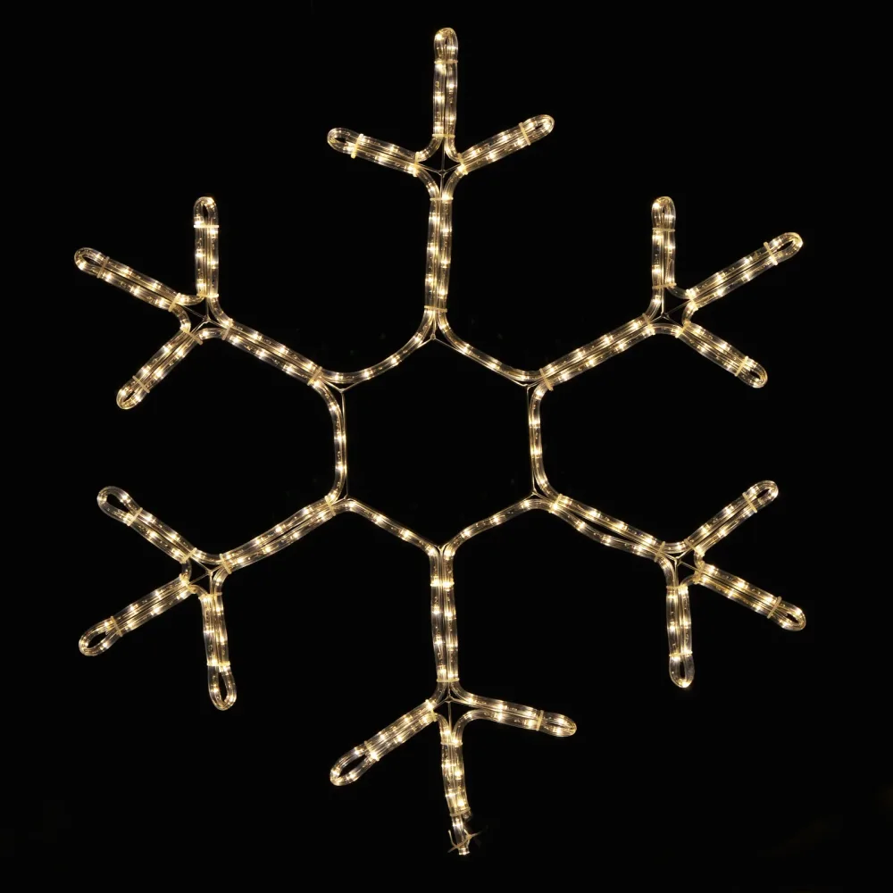 LED Schneeflocke CRISTAL 69 cm