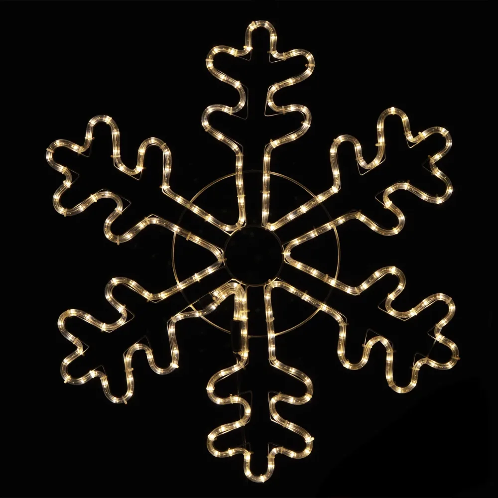 LED Schneeflocke FROSTY 70 cm