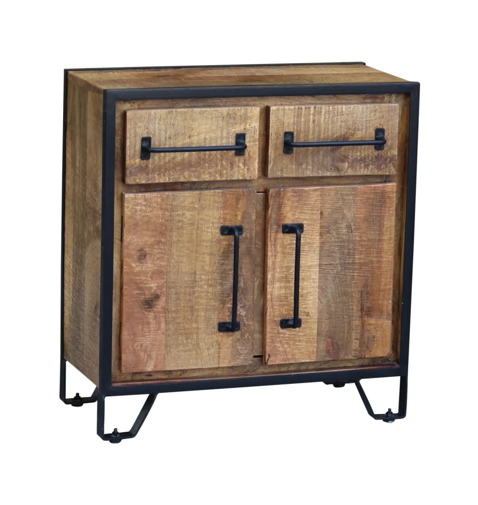 Kommode Holz Vintage BASTIAN 65 x 70 cm