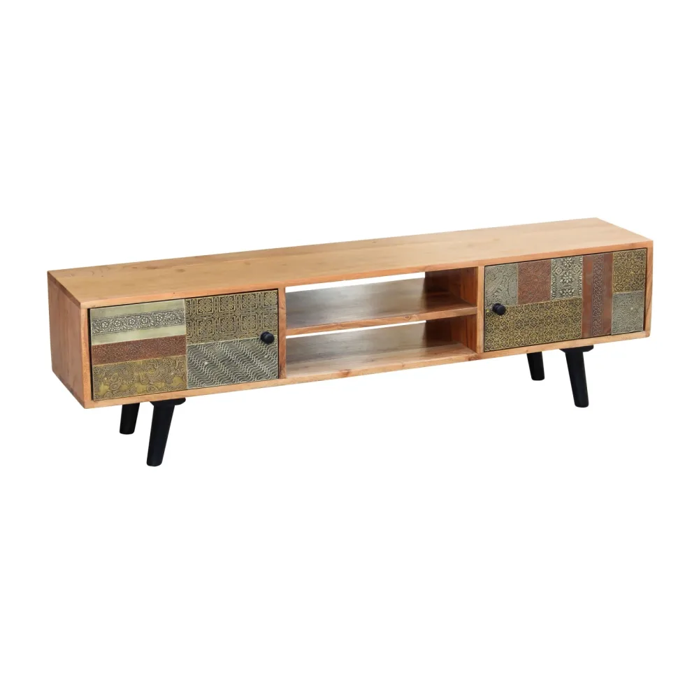 TV Möbel Holz Vintage DION