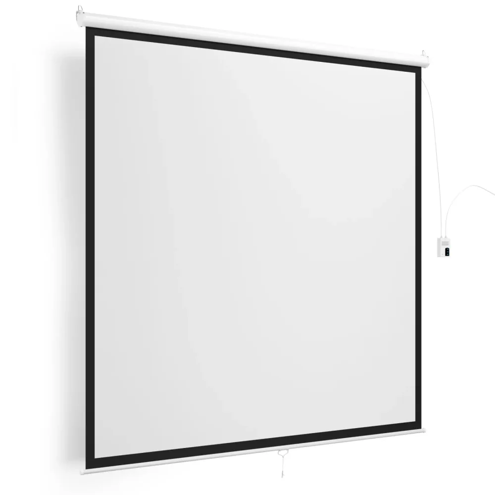 Leinwand Beamer elektrisch 200 x 200 cm