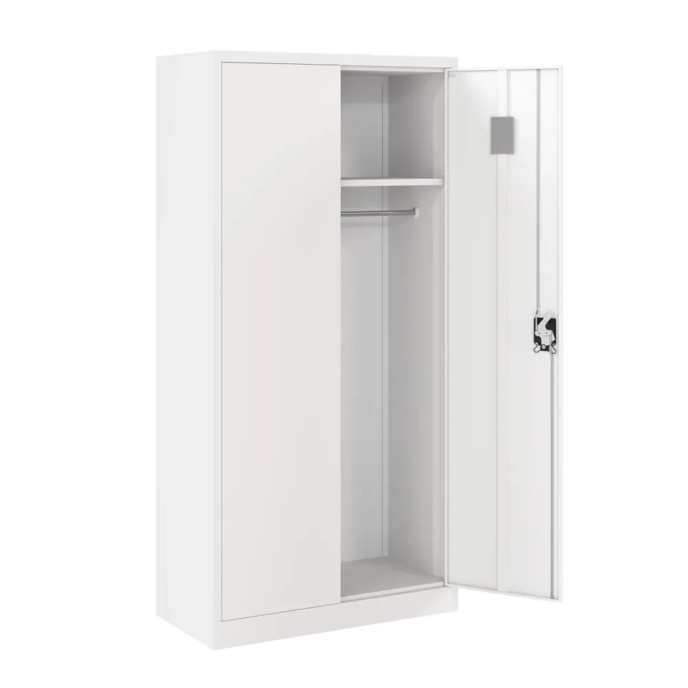 Garderobenschrank weiss
