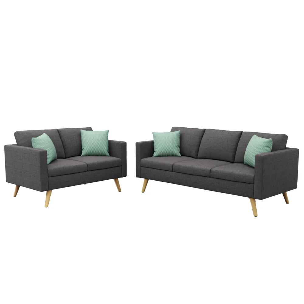 Sofa Set BLAIR anthrazit