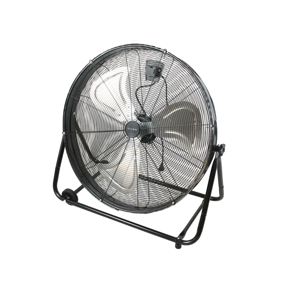 Bodenventilator 76 cm schwarz