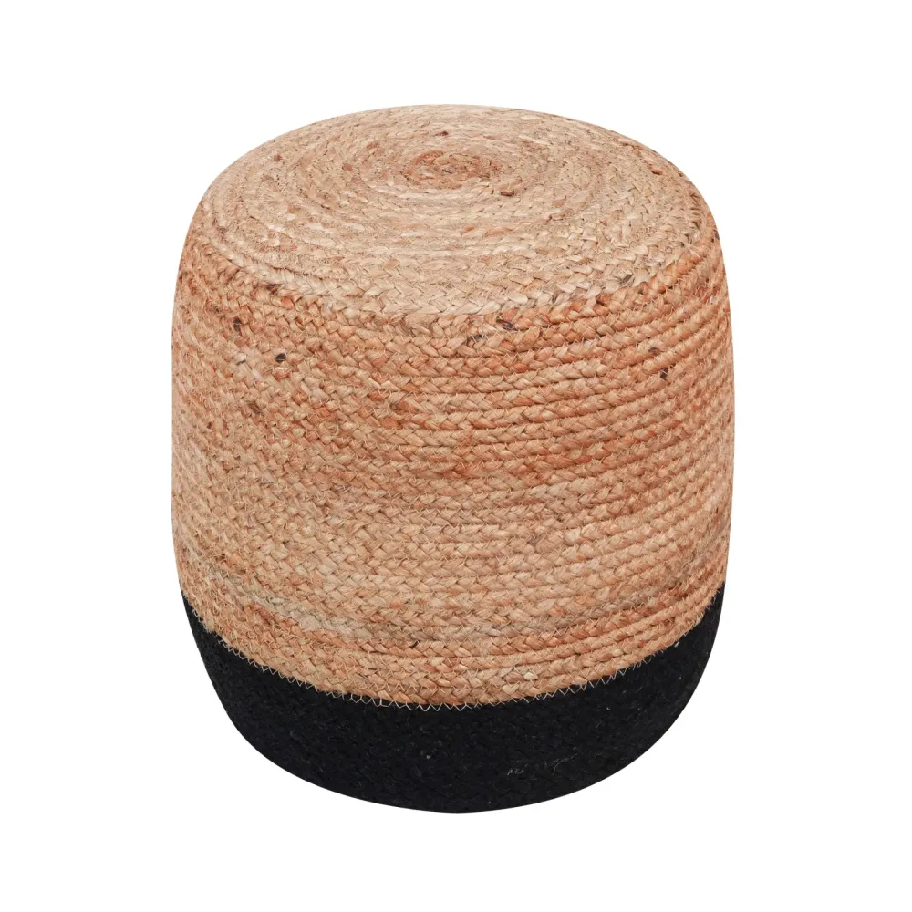 Pouf TEMARA schwarz