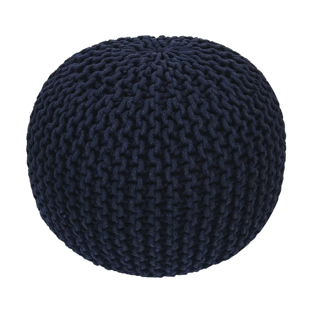 Pouf RAMILA dunkelblau