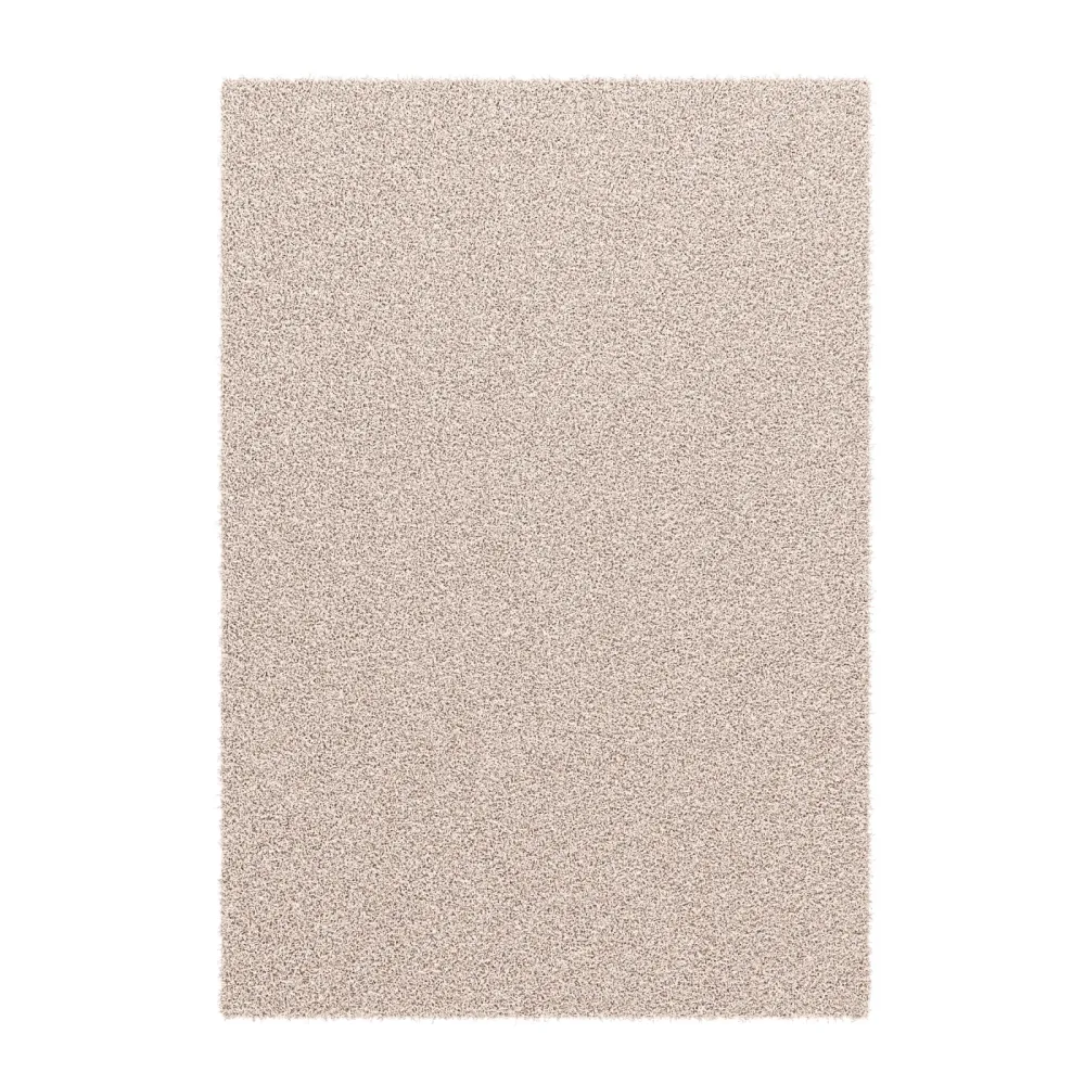Hochflor Teppich 240 x 340 cm creme