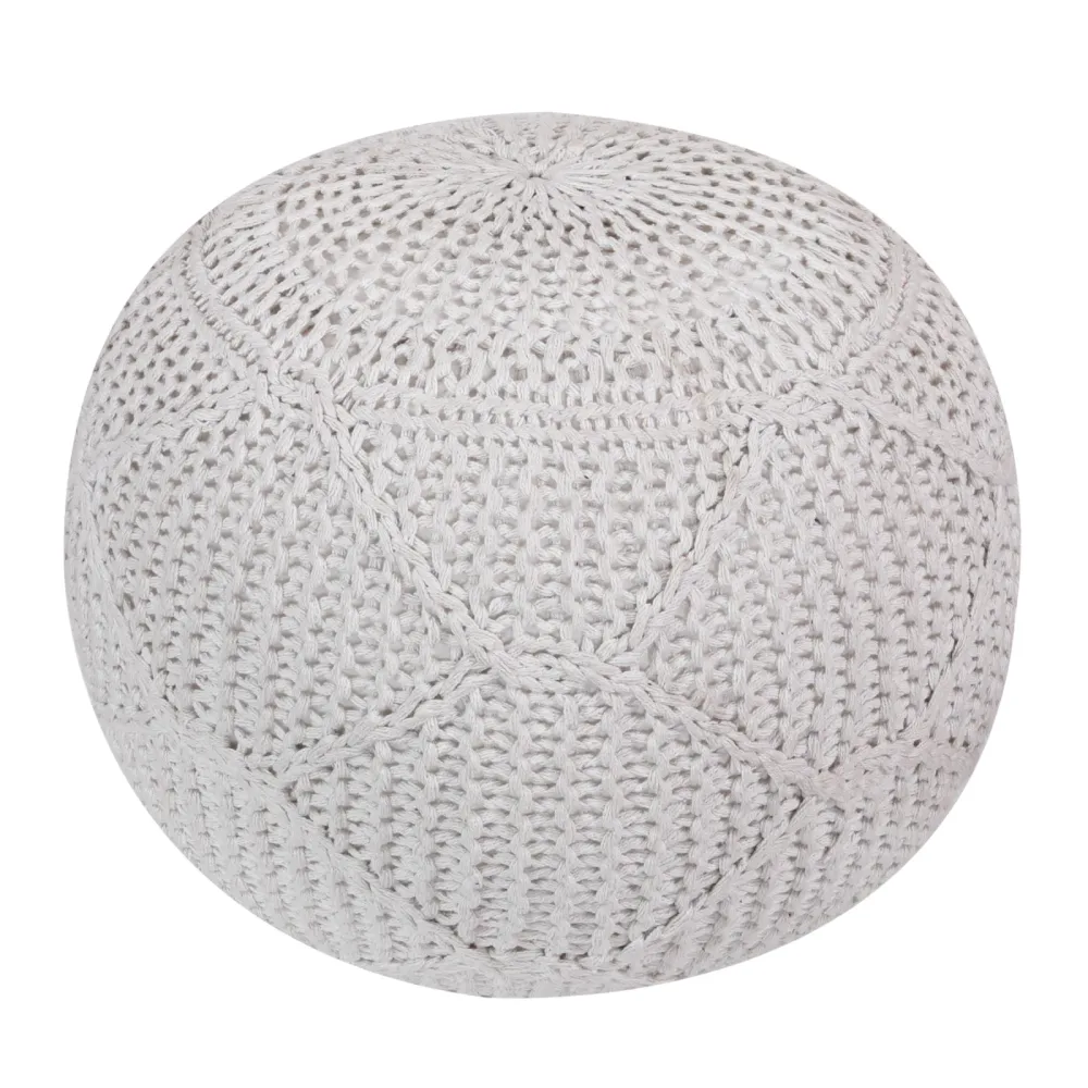 Pouf BYBLOS weiss