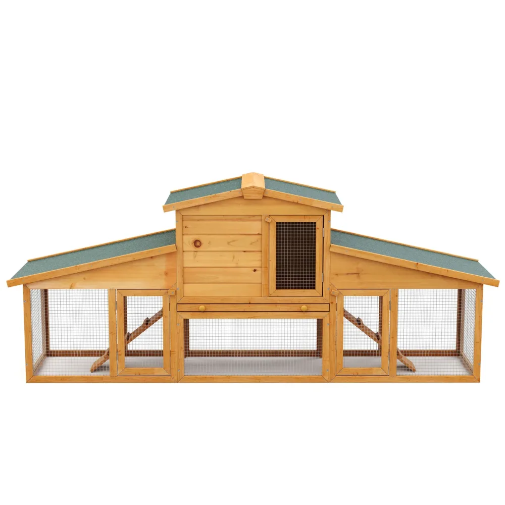 Kaninchenstall KLOPFER 204 x 45 x 85 cm