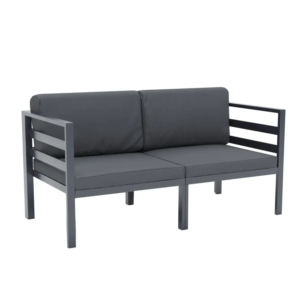 Lounge SAMBIA 2-teilig anthrazit