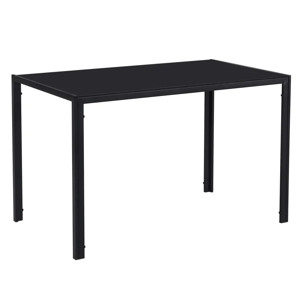 Esstisch Glas TIM 120 x 70 cm schwarz