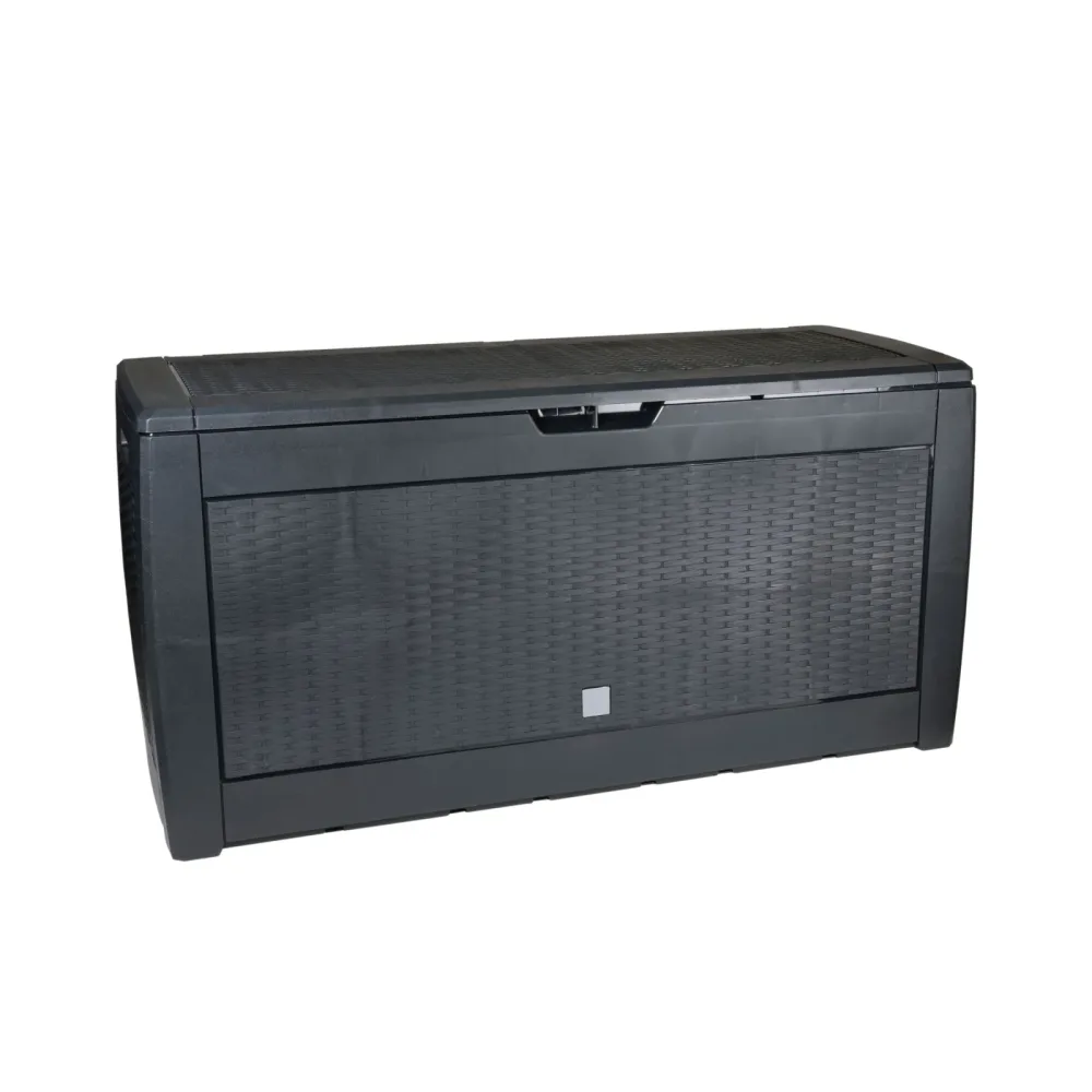 Kissenbox 119 x 48 x 60 cm schwarz