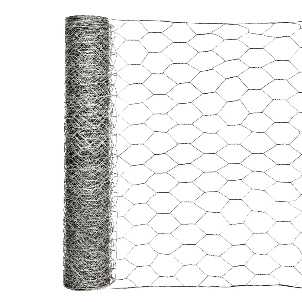 Maschendrahtzaun 3.8 cm sechseck 1 m x 25 m