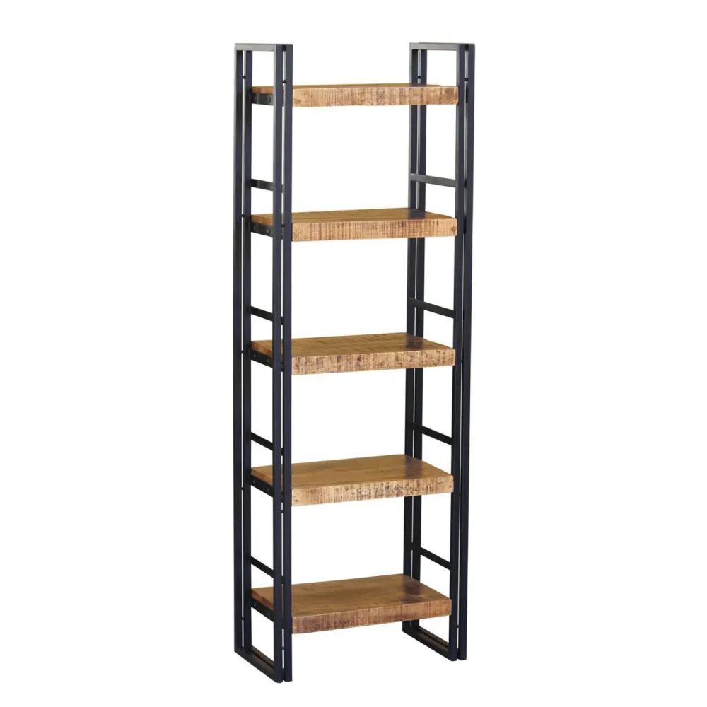 Bücherregal Holz DANIEL 60 x 180 cm
