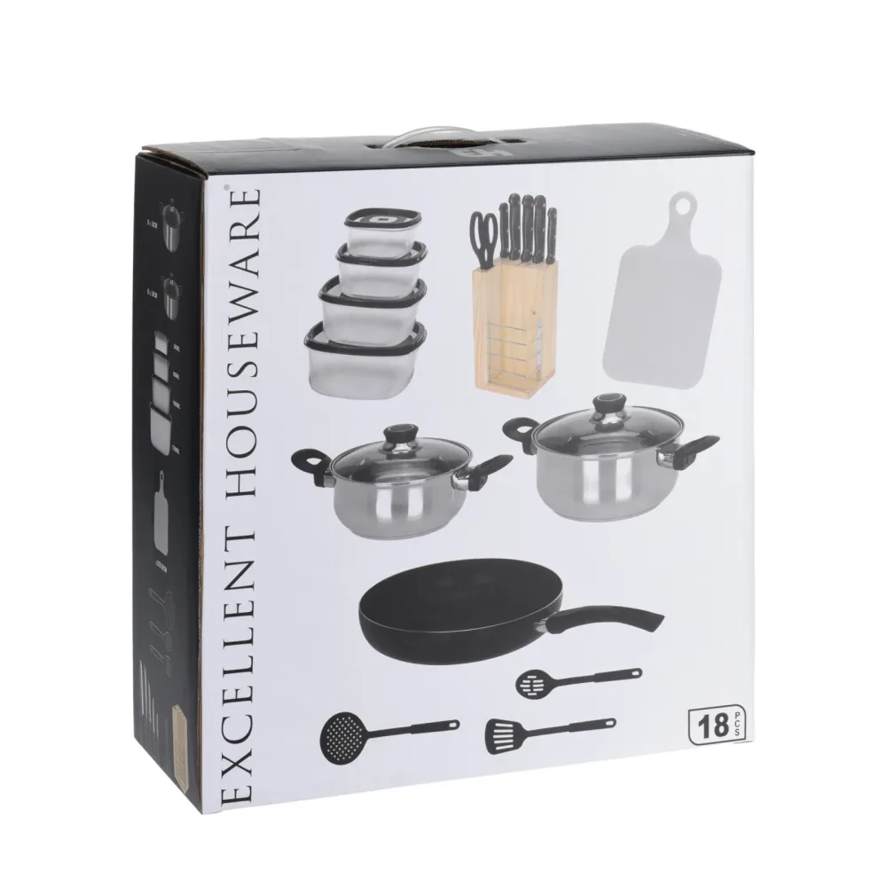 Küchenutensilien Starterkit 18-teilig
