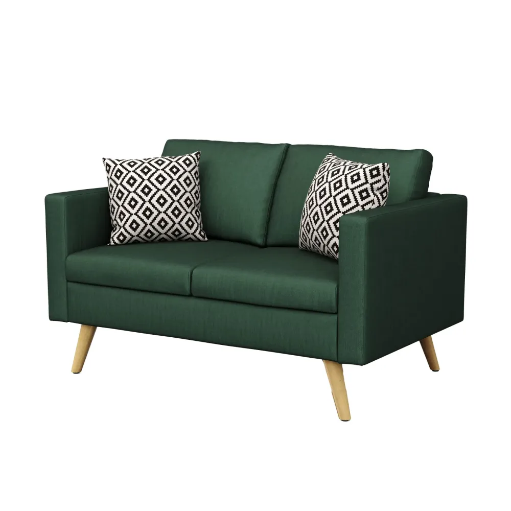 Sofa BLAIR 2-Sitzer dunkelgrün