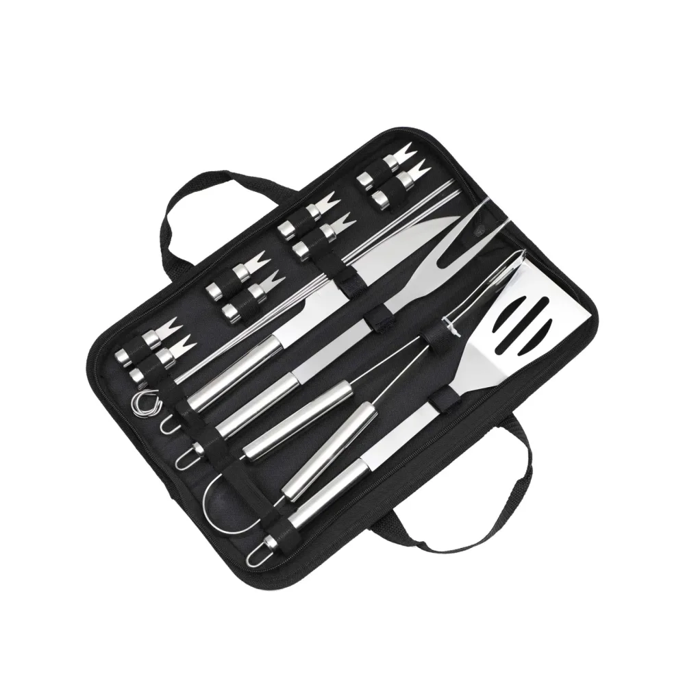 BBQ Grillbesteck Tasche 17-teilig