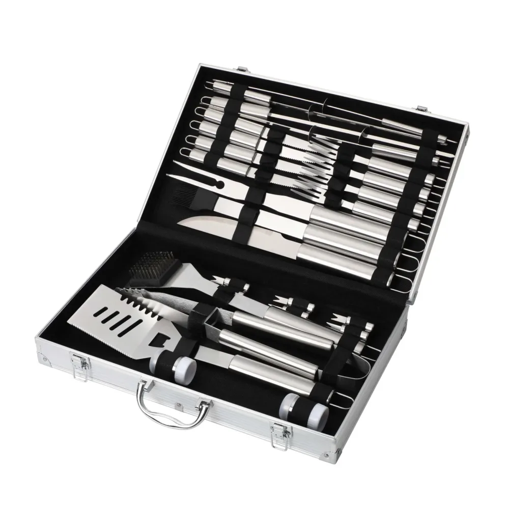 BBQ Grillbesteck Koffer 27-teilig