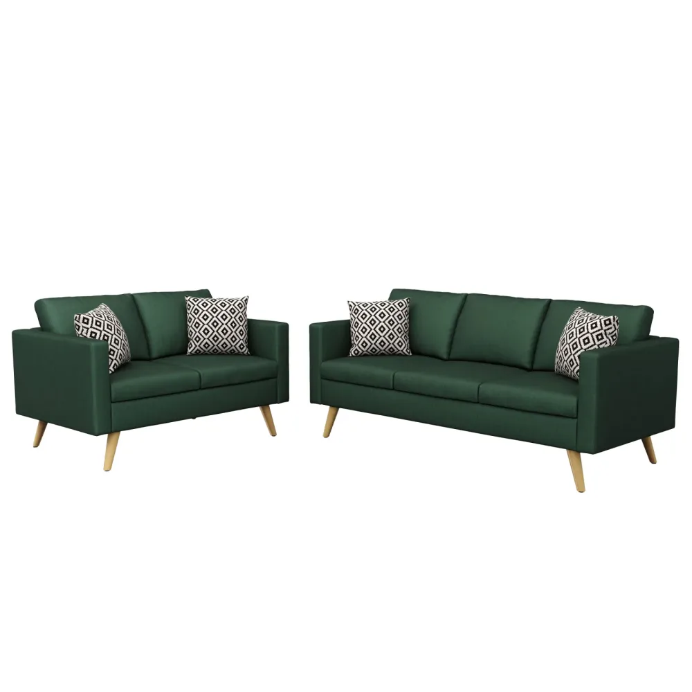 Sofa Set BLAIR dunkelgrün