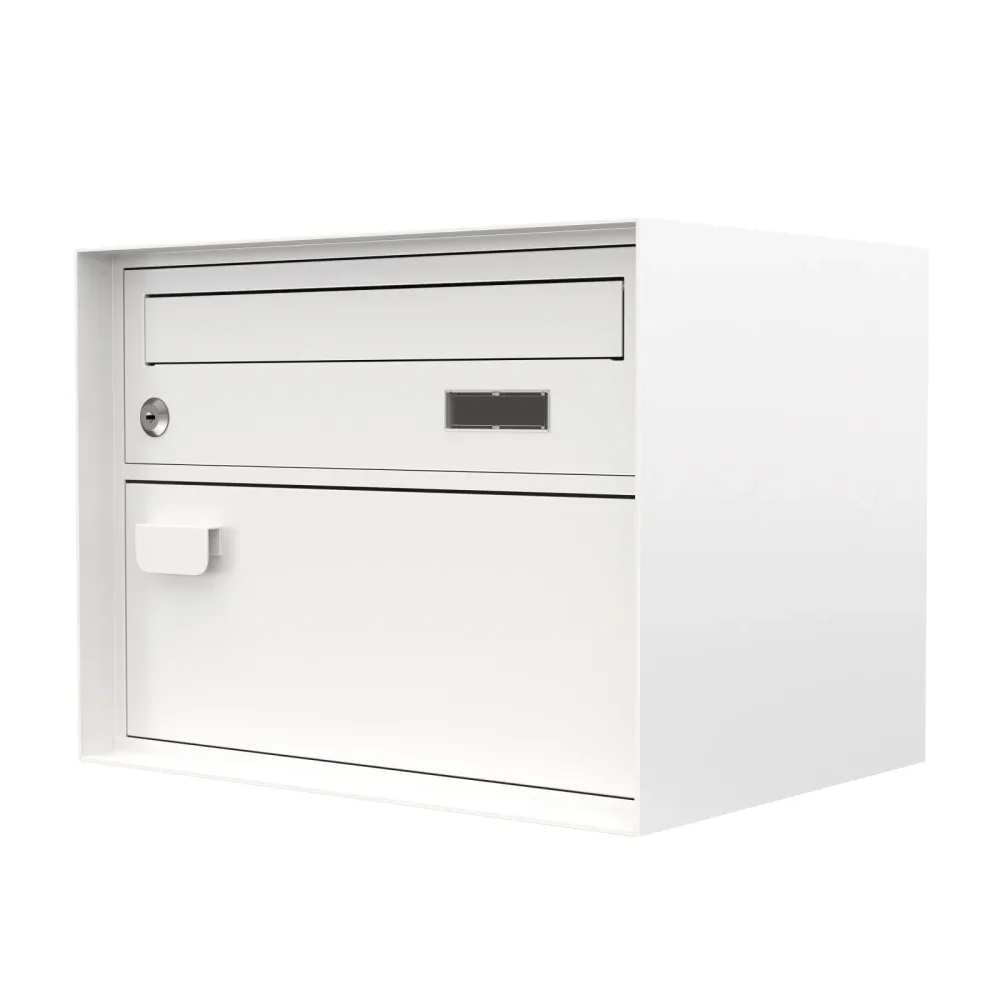Briefkasten 41 x 31 cm weiss