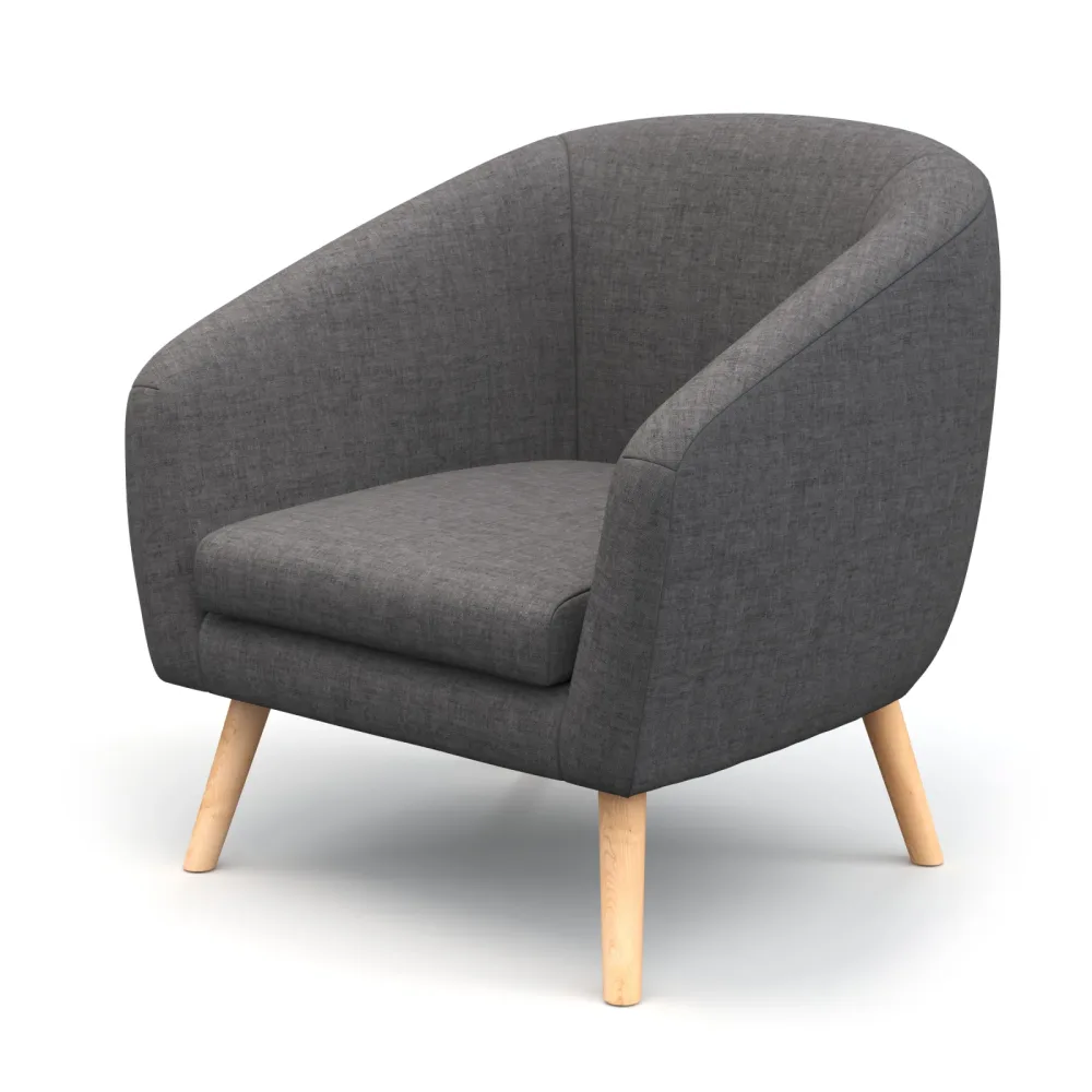Sessel BIANCA anthrazit