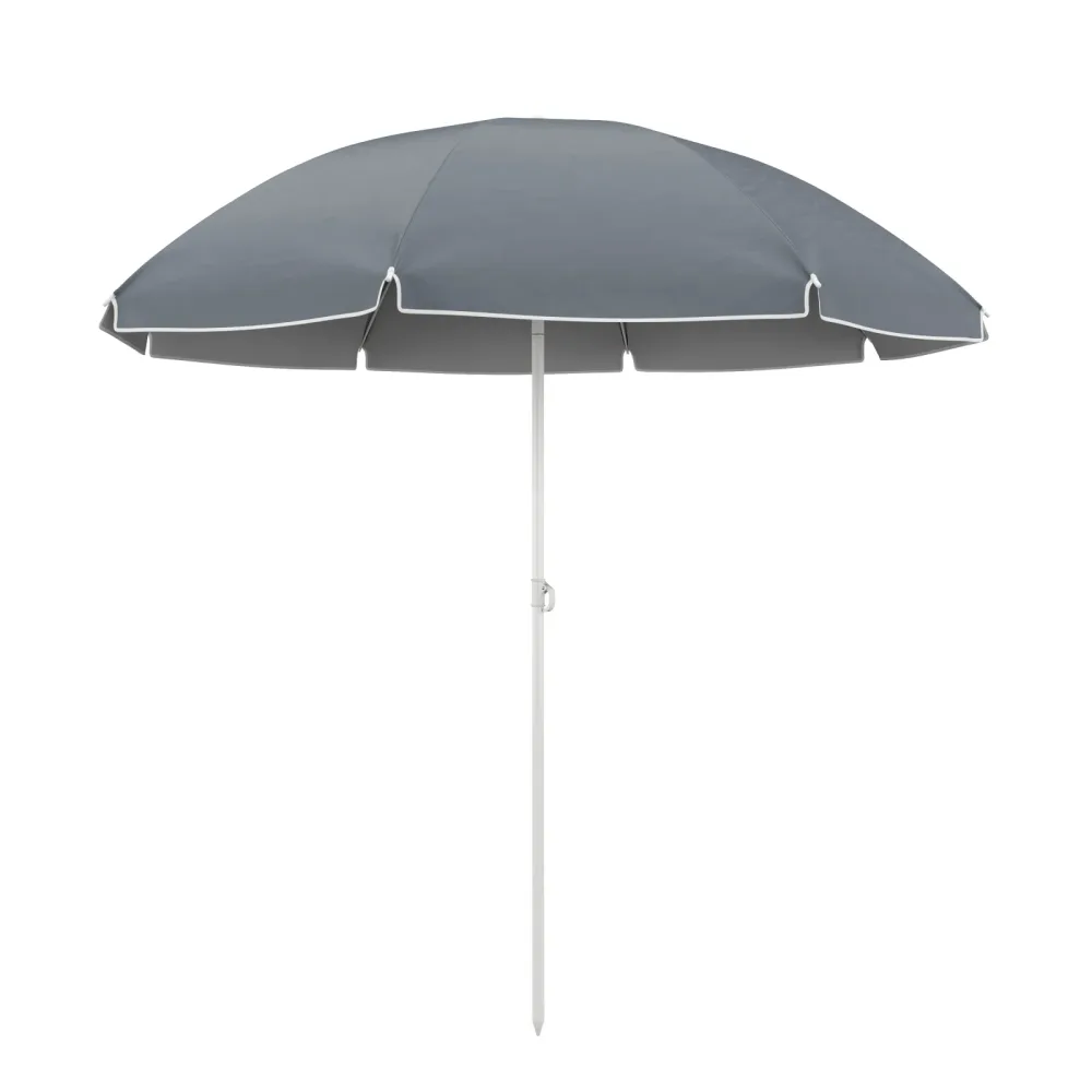Sonnenschirm Strandschirm PAL 160 cm anthrazit