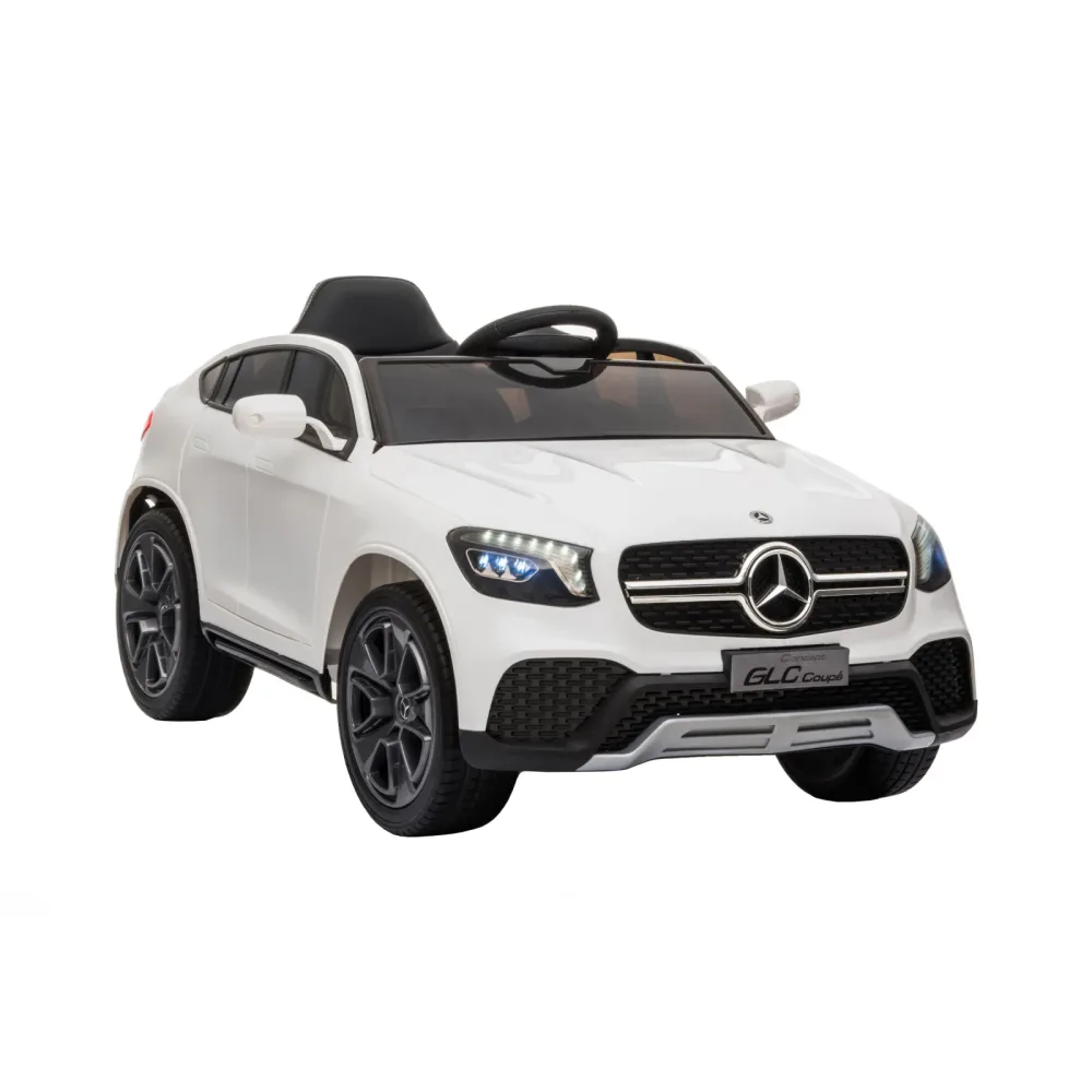 Elektroauto Kinder Mercedes GLC Coupé weiss
