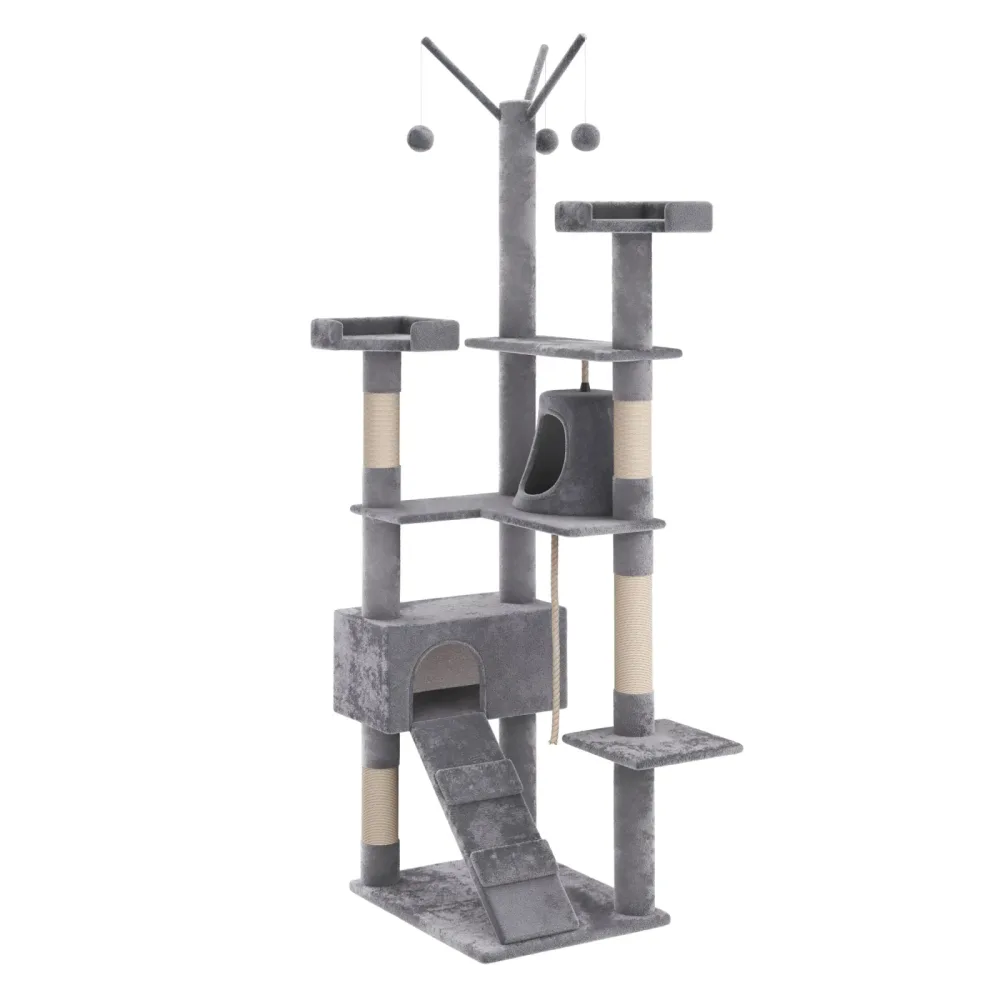 Katzenbaum MOLLY 210 cm grau