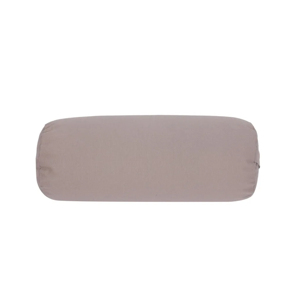 Yogakissen 23 x 63 cm grau
