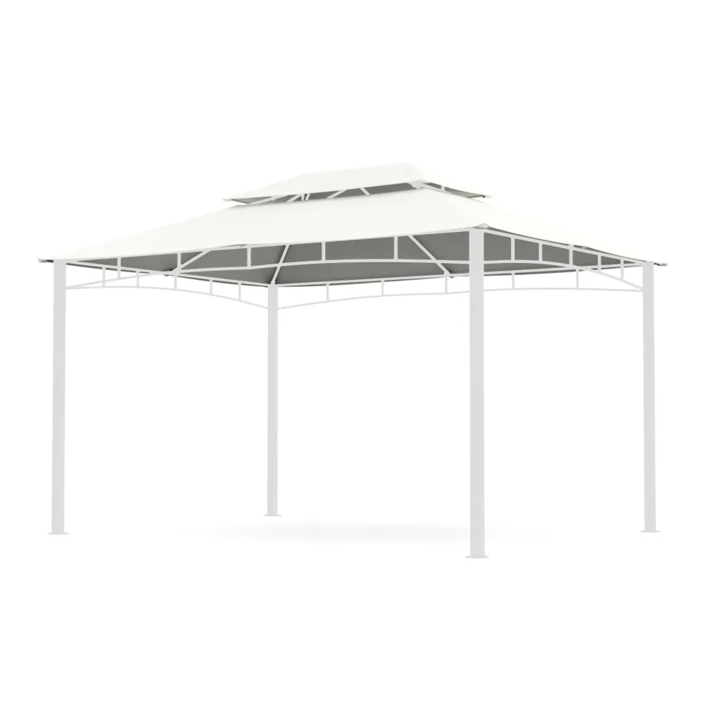 Dach Gartenpavillon GAZ 4 x 3 m beige