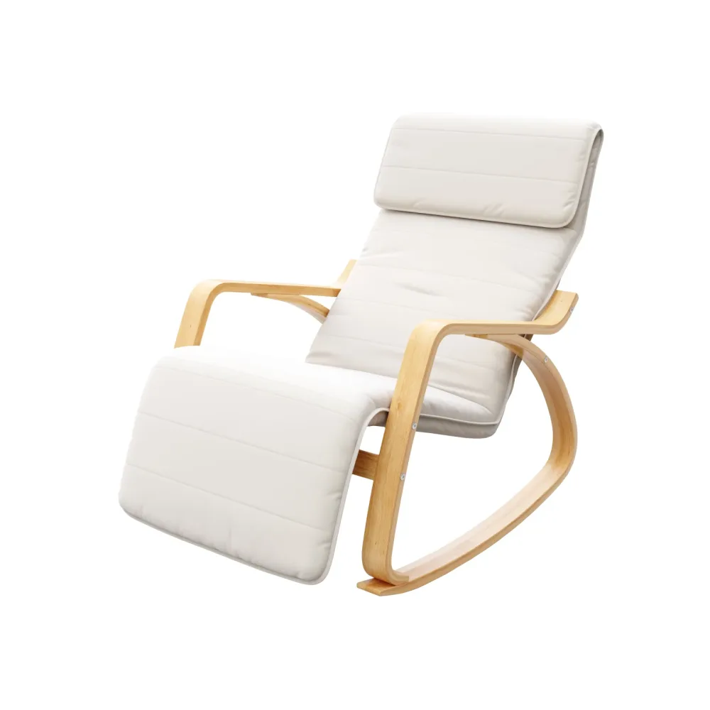 Schaukelstuhl ELLAN creme