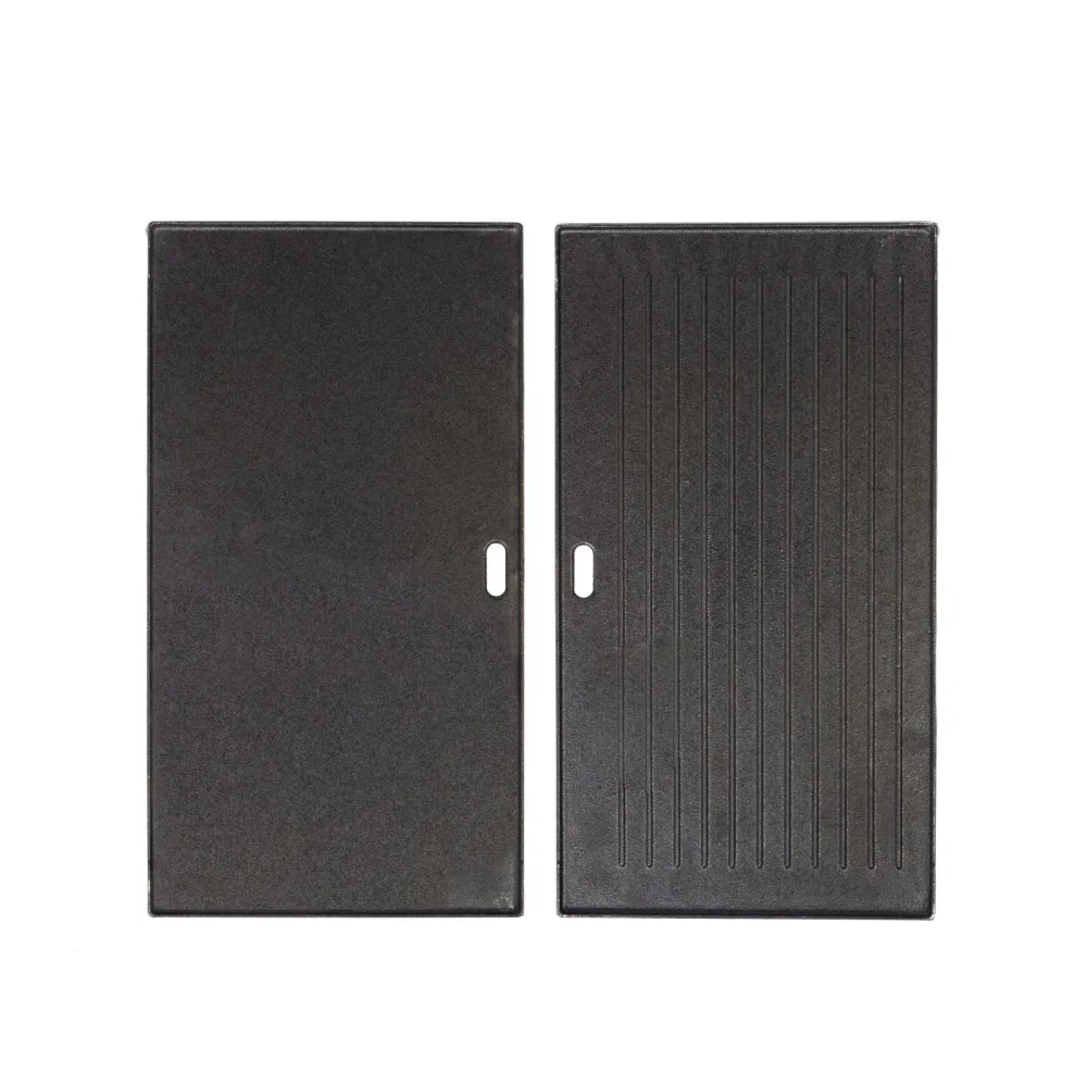 Grillplatte Gusseisen 36.5 x 20 cm