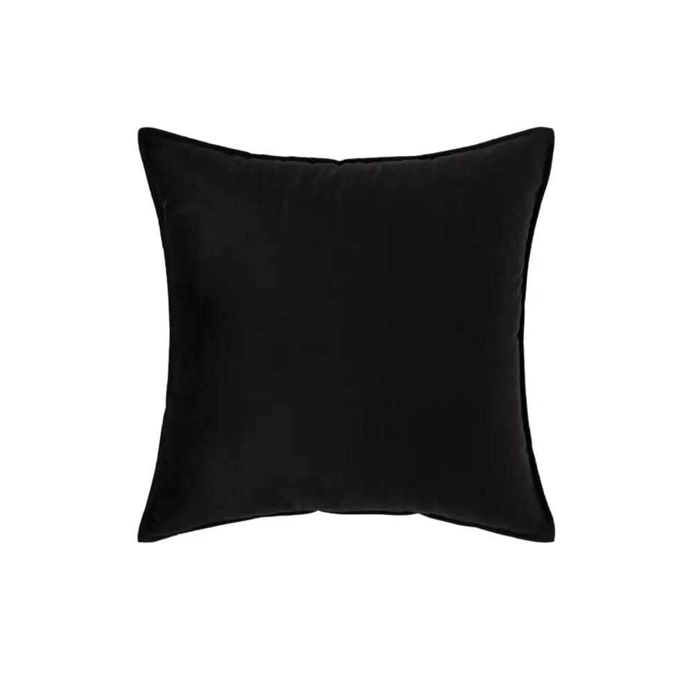 Kissen MATTEO schwarz 45 x 45 cm