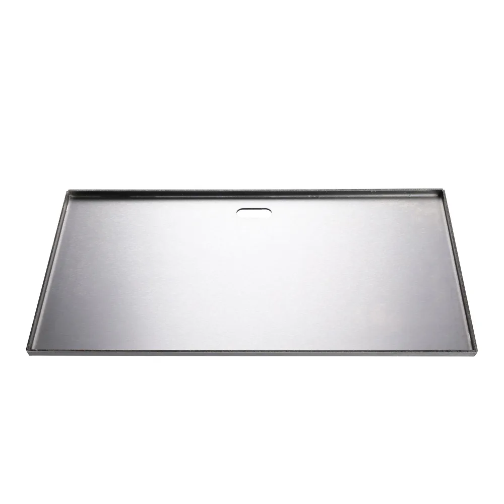 Grillplatte Edelstahl für Gasgrill 44 x 22.5 cm