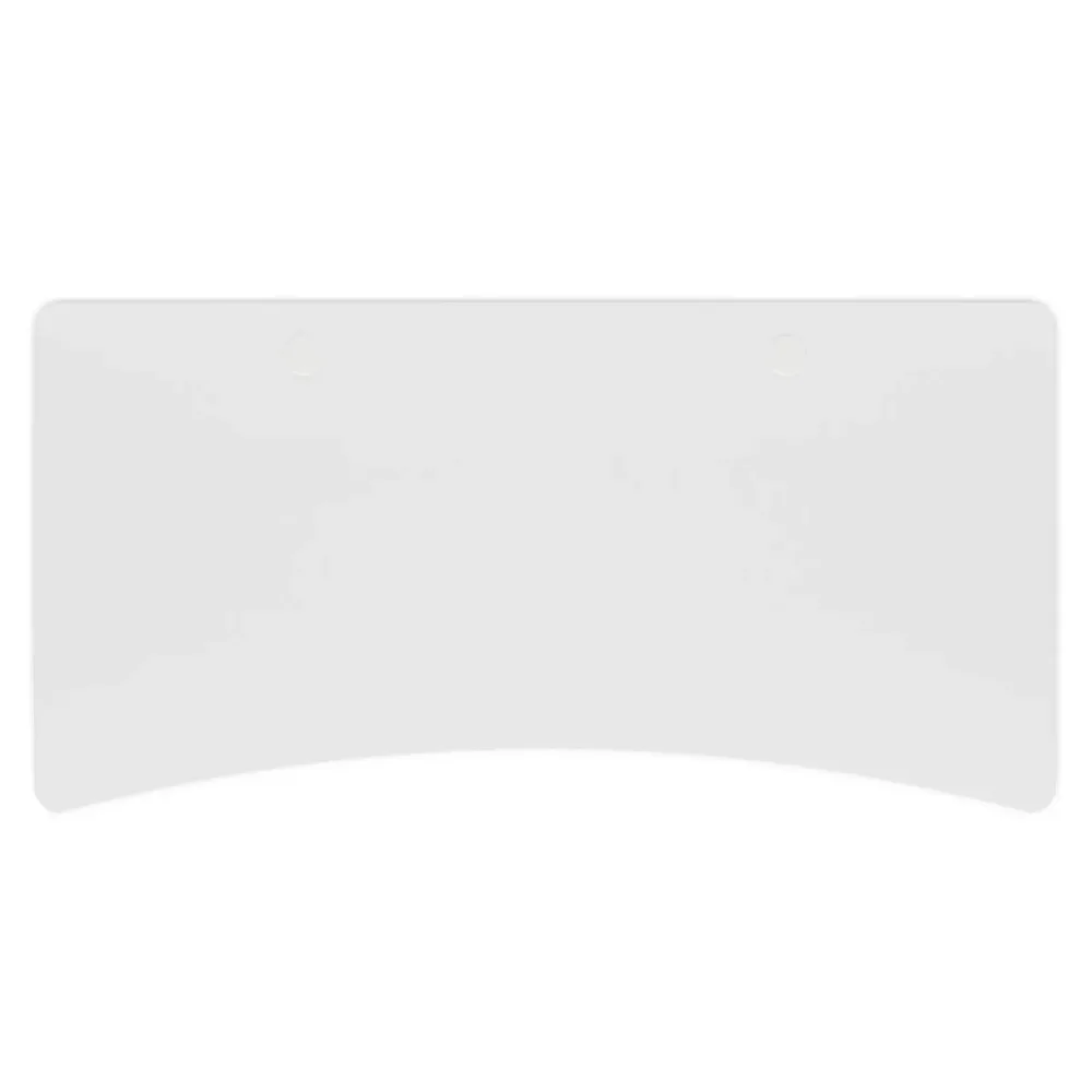 Tischplatte Stehpult mit Kabeldurchlass weiss 200 x 92 cm