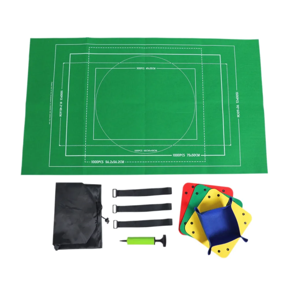 Puzzlematte aufrollbar grün
