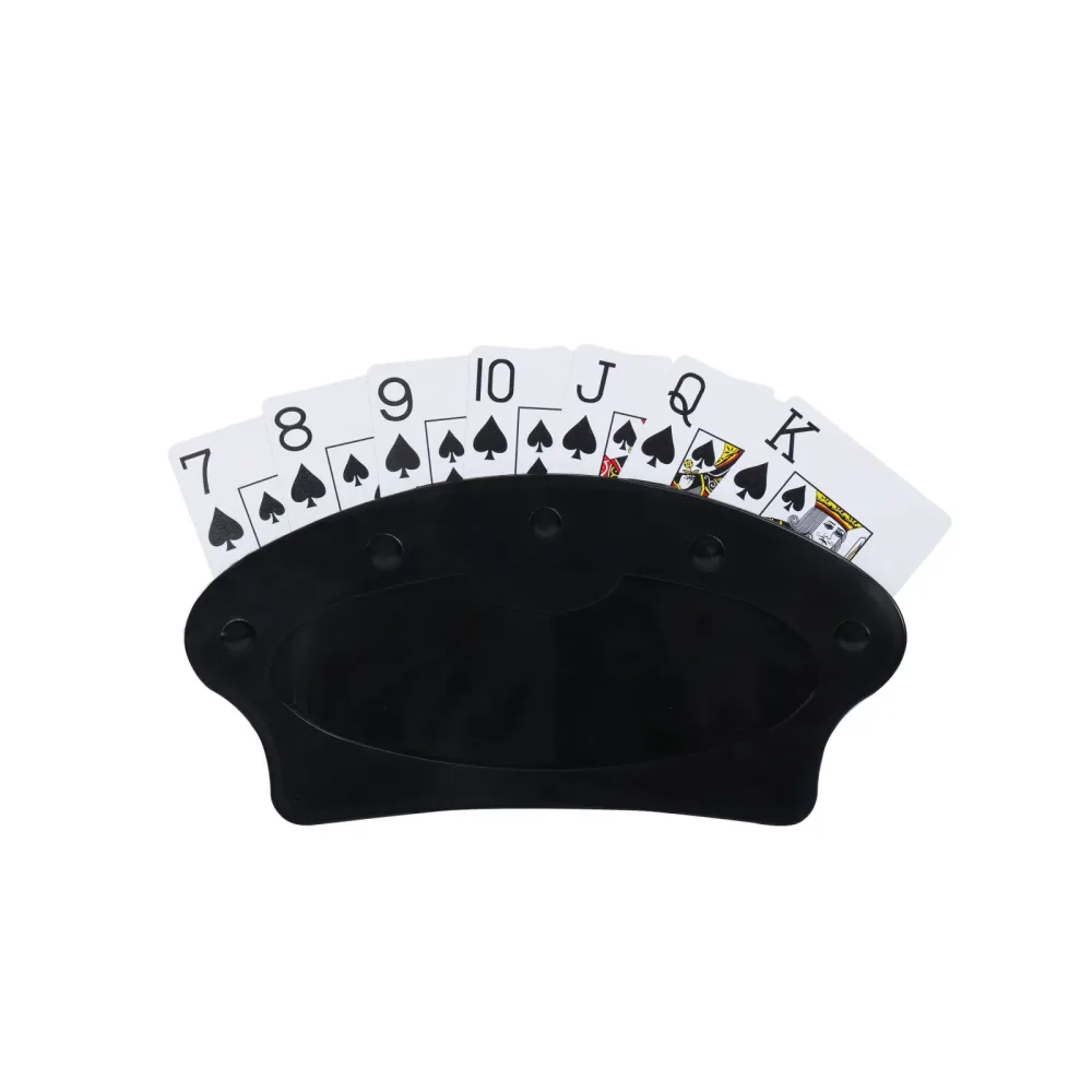 Kartenhalter 21 x 10 cm schwarz