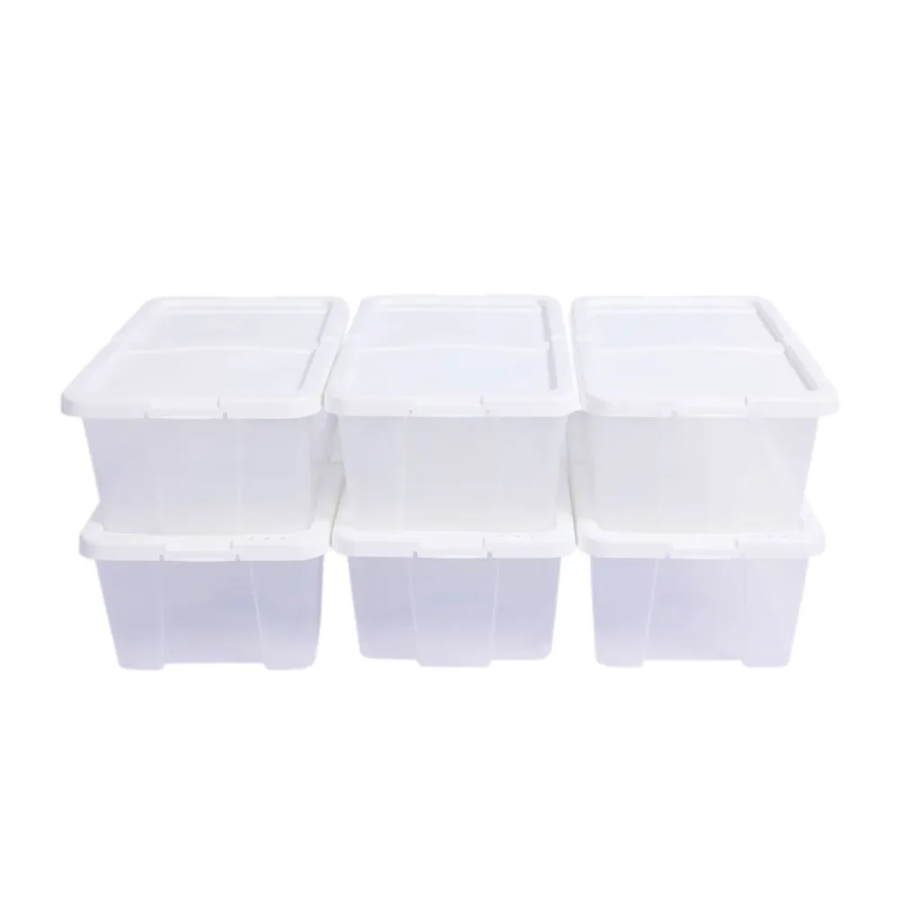 Aufbewahrungsbox 6er Set 37 x 22.5 x 14 cm