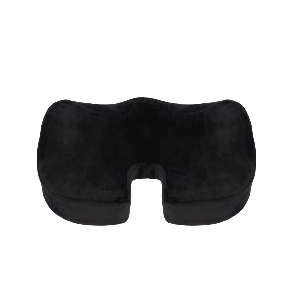 Orthopädisches Sitzkissen mit Gel schwarz
