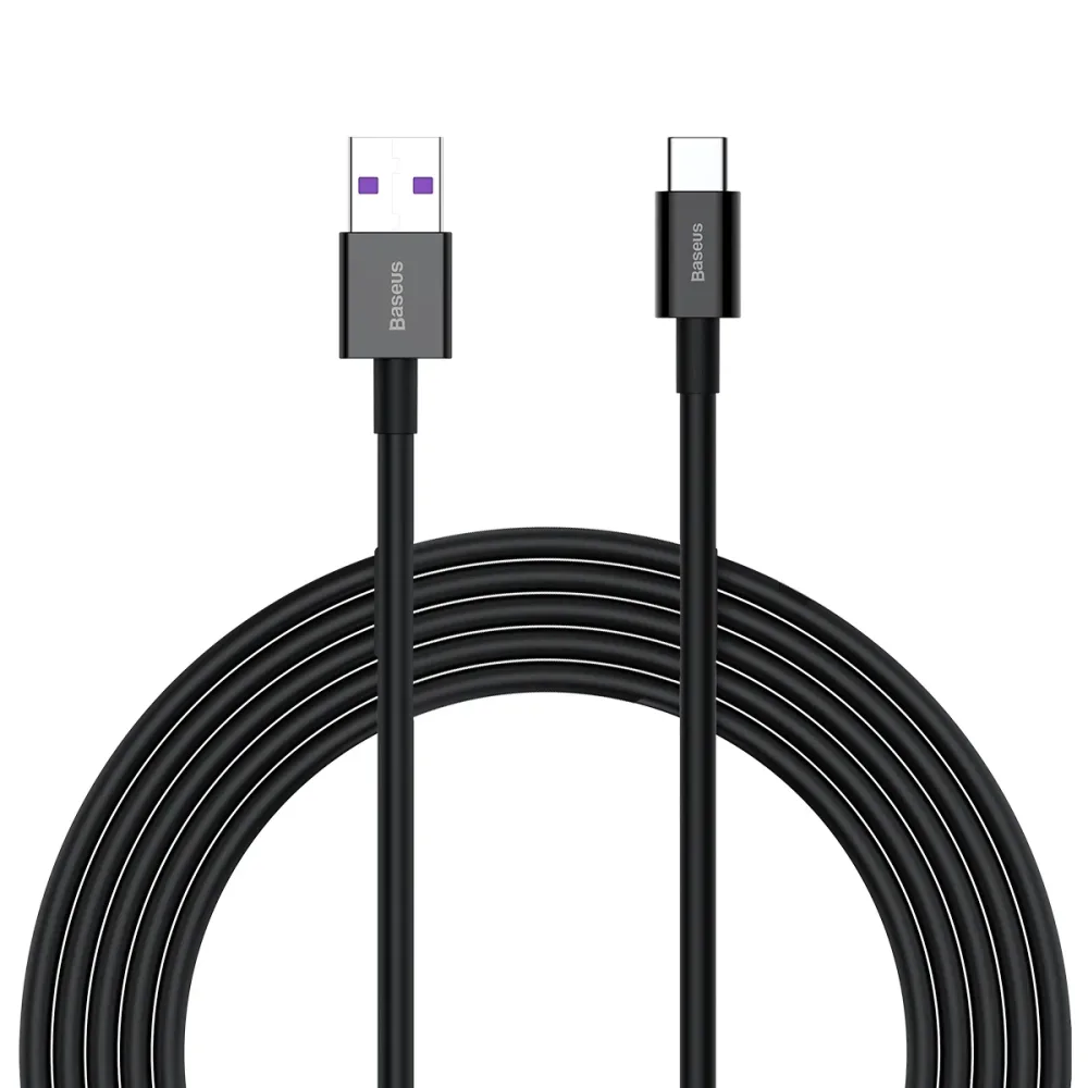 Ladekabel USB Typ C 2 m schwarz