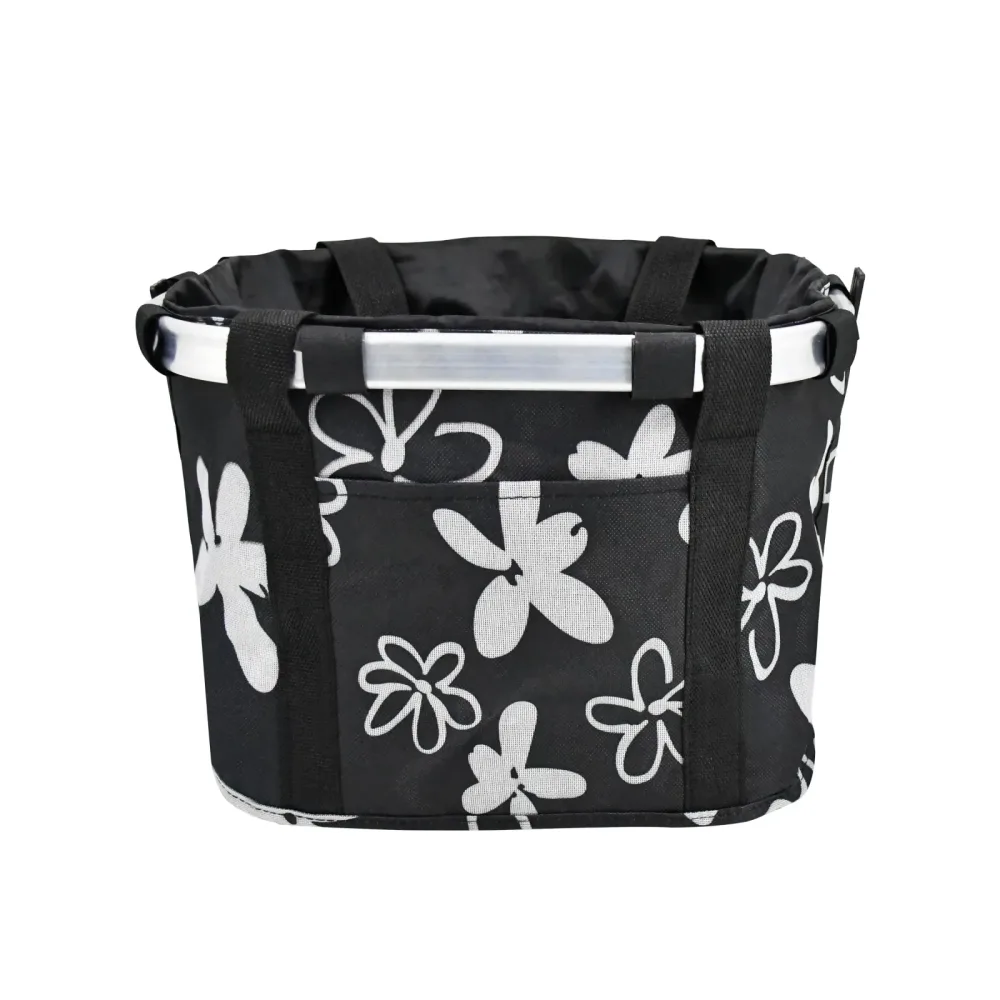 Velokorb vorne faltbar 33 x 27 cm schwarz