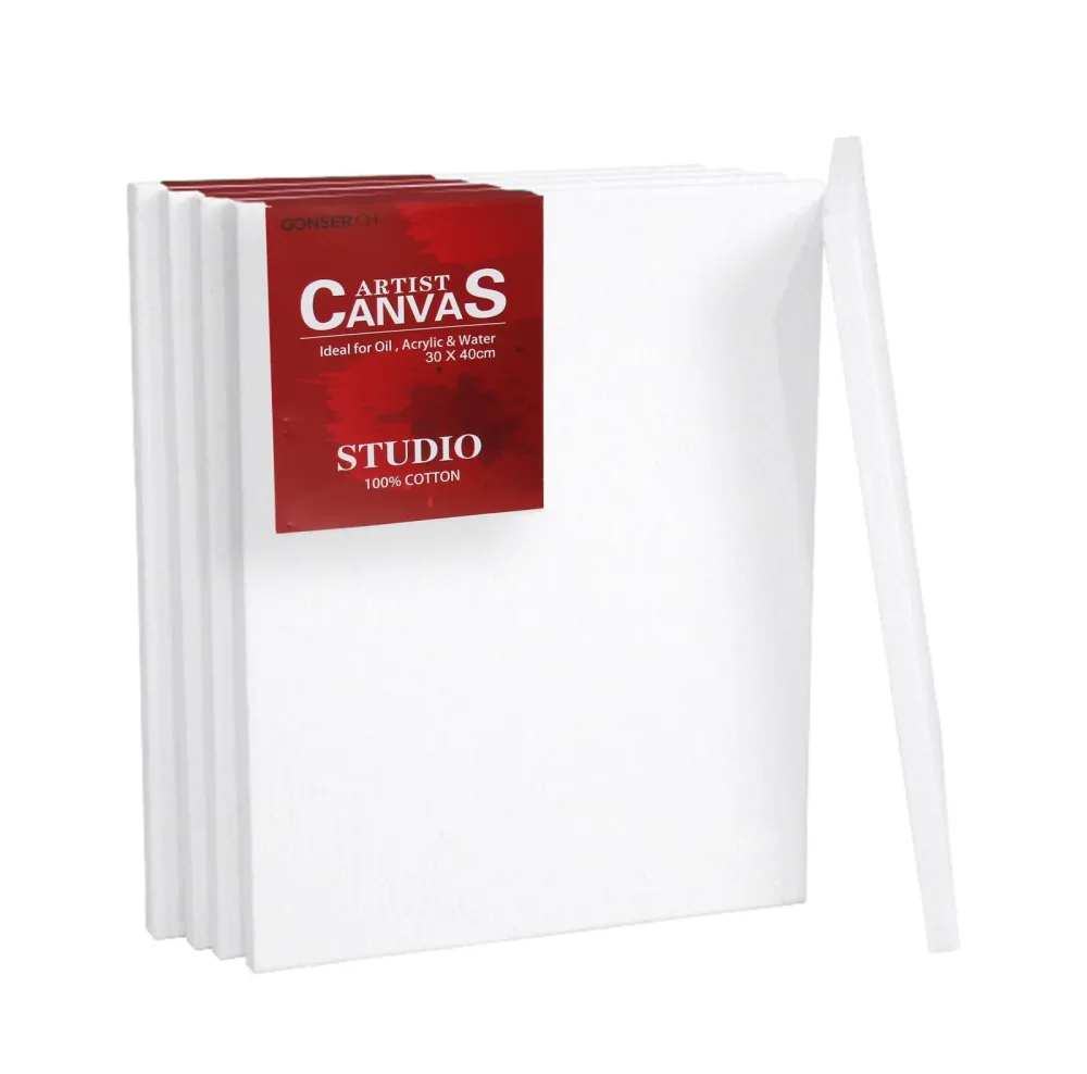 Leinwand 5er Set 30 x 40 cm
