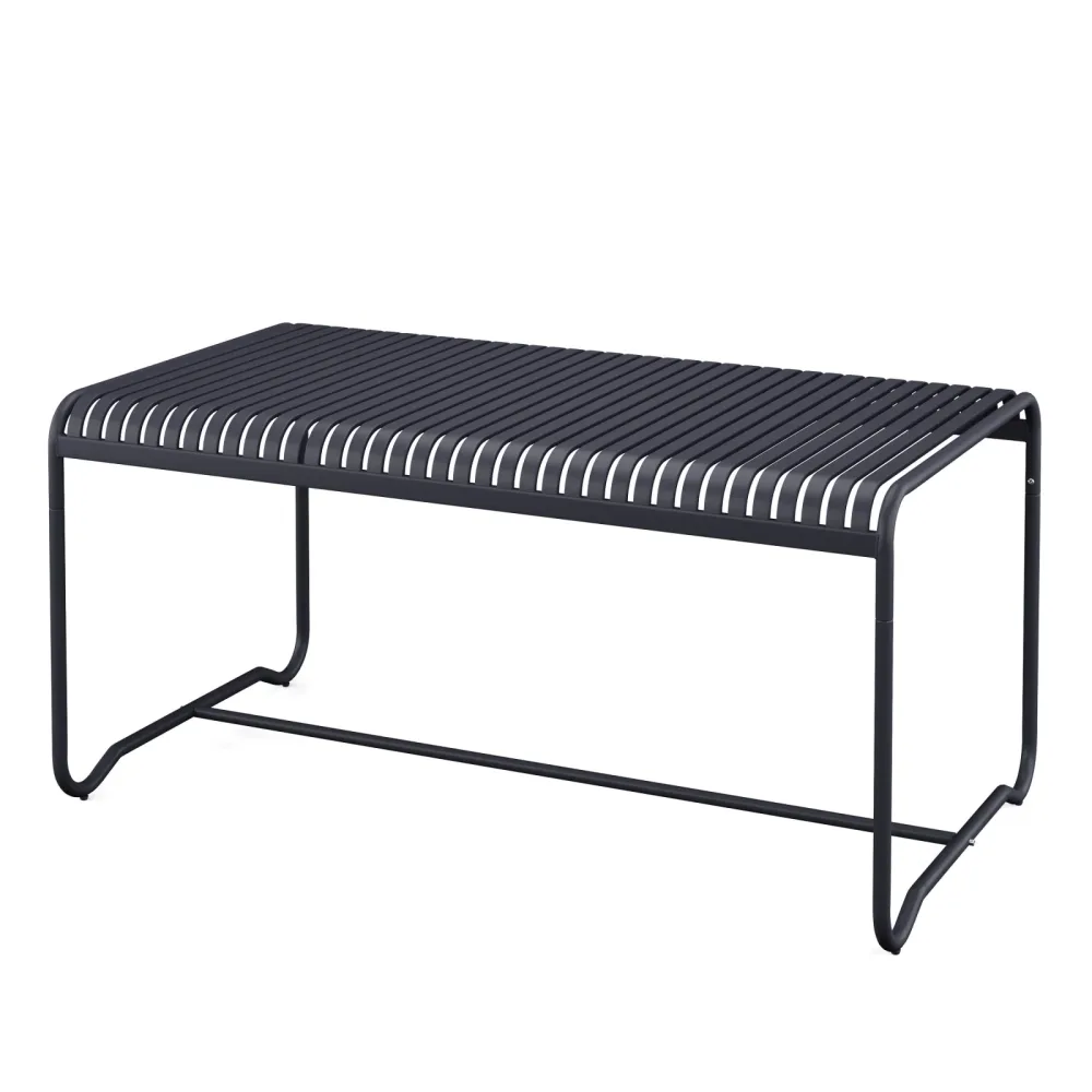 Gartentisch MOOREA 160 x 90 cm anthrazit
